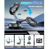SOAMOEU Vacuum Suction Magnetic Phone Holder, 2025 Upgraded Magnetic Car