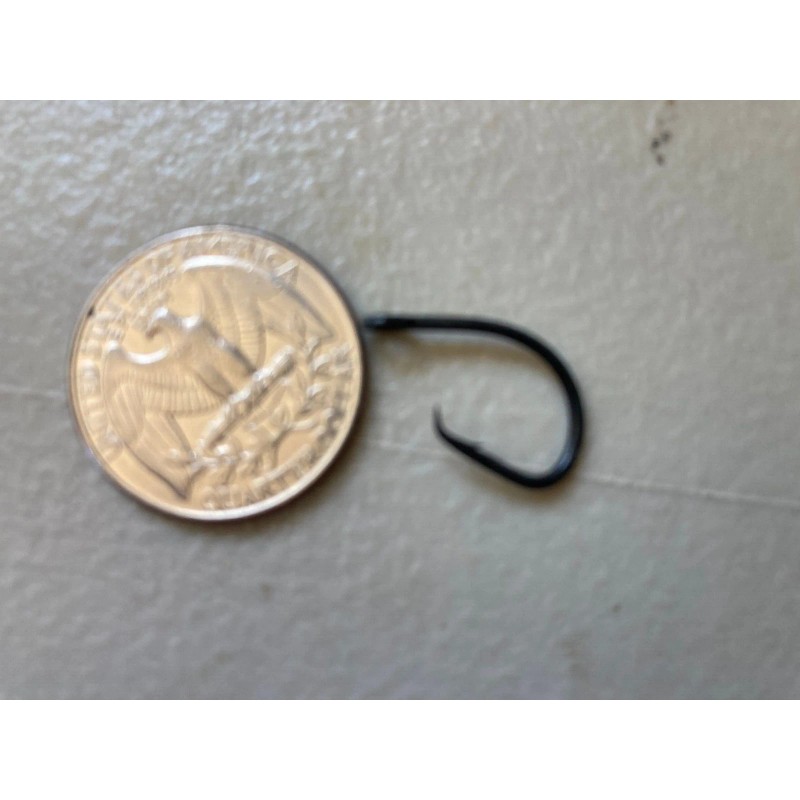 Mustad 50 Mustad #1 Demon perfect Circle Hooks 39952NP-BL Live