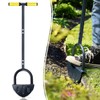 Colwelt Saw-Tooth Edger Lawn Tool, Half Moon Lawn Edger with
