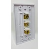RiteAV - 1 Port RCA White 2 Port Banana Speaker