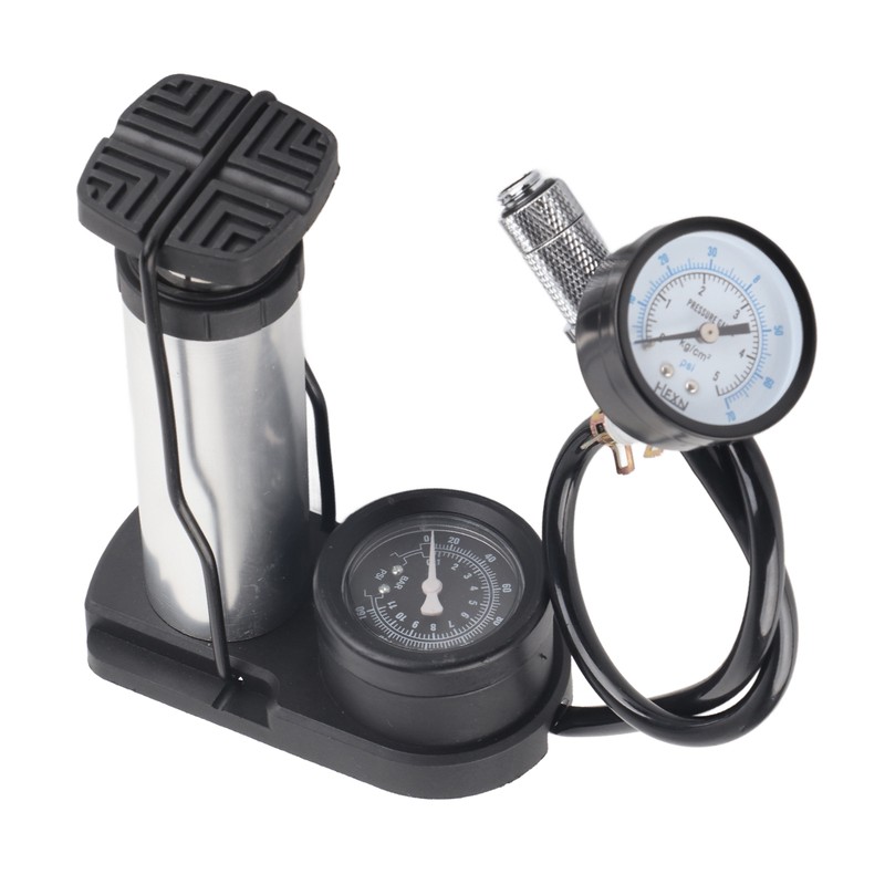 Double Barometer Computer Water Leakage Tester Cooling System Air Pressure