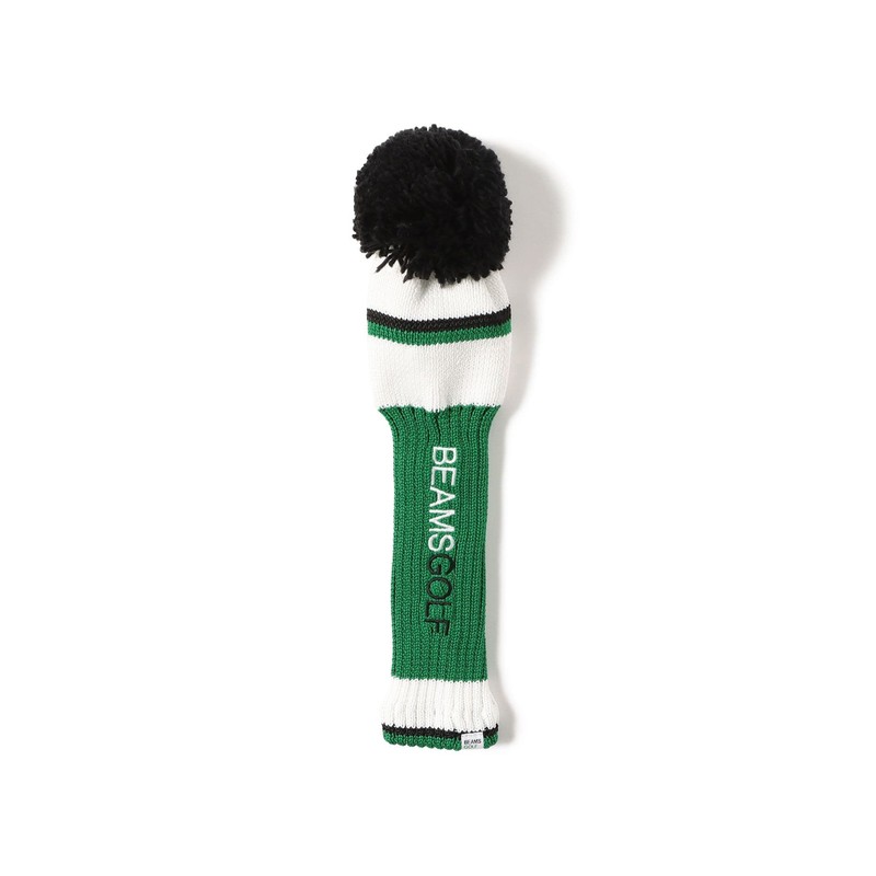 Beams Golf Men's Knit Headcover 2 (Driver), green