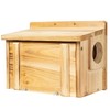 BalterFF Squirrel Houses for Outside Nesting Box Nest Funny Wooden
