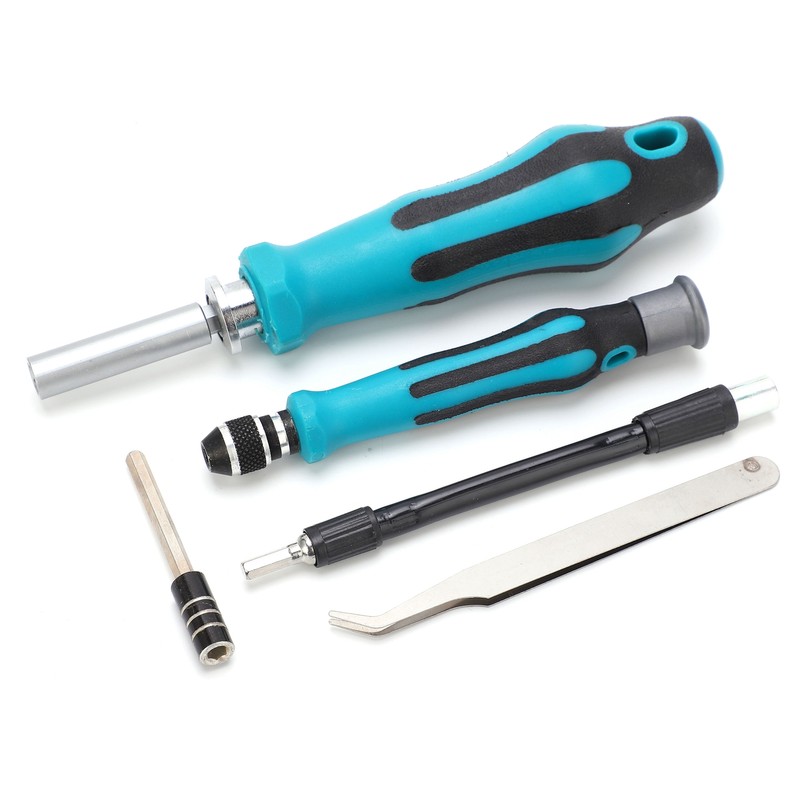 Screwdriver MultiShape Magnetic Bit Manual Tightening Set Metal Repair Replacement
