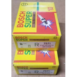 Bosch Super 7571 HR8DCX 0242229559076 Spark Plug - Make offer for more than 1!