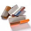 Fefi 2-Tone Hard Case, Glasses Case in Leather Look -