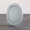 Rikizo R-892480 Plate, Begne, White, Diameter 4.9 x Height 0.2