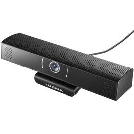 I-O Data USB-AIOC1 USB Camera, Integrated Microphone and Speaker, Webcam, Voice Calls, Full HD, Wide Angle Lens, Echo Canceller, Web Conferencing, Zoom/Teams/Skype Compatible, Japanese Manufacturer