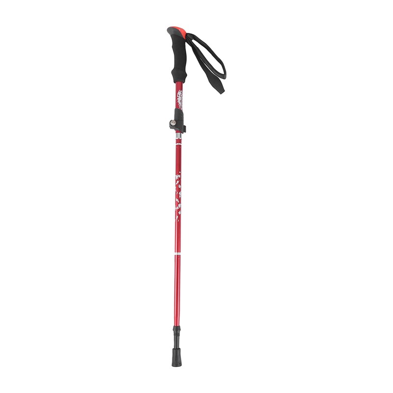 Aluminium Alloy Trekking Poles 5 Sections Collapsible Hiking Walking Climbing