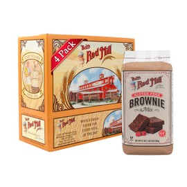 Bob's Red Mill Gluten Free Brownie Mix, 21 Oz (4 Pack)