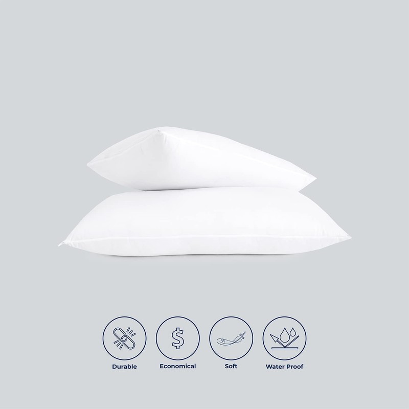Karin Maki Standard Zippered Pillow Protectors Pack of 2 100%