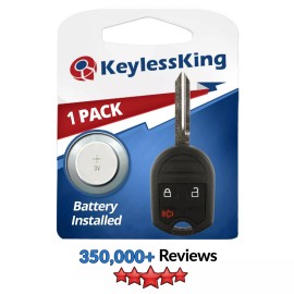 KeylessKing* For 2011 2012 2013 2014 2015 2016 Ford F150 F250 F350 Car Remote Key Fob