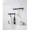 Spotact Wall Mounted Coat Racks with 5 Hooks Hanging Holder