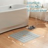 Shower Mat Non Slip Silicone Soft Odorless Bathtub Mat Non