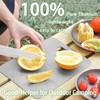 100% Pure Cut Titanium Cutting Board, Double-Sided Food-Grade Titanium Cutting