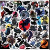 Unbranded 10pcs Gothic Plague Raven Stickers- Scrapbooking/C