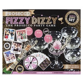 PMS 20PC Set PROSECCO FIZZY DIZZY KIT XMAS Party Adult Fun Ping Pong Drinking Game
