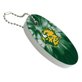 GRAPHICS & MORE North Dakota State Tie Dye Floating Keychain Oval Foam Fishing Boat Buoy Key Float