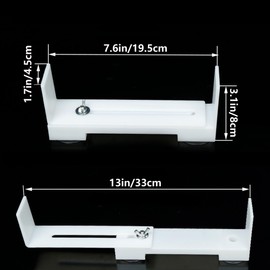 HAOBIN Paracord Jig Template Bracelet Maker Kit Template for Bracelets Bracelet Maker With 2 Tweezers and 2 Suction Cups Adjustable Length Tool for DIY Bracelet Knitting (White)
