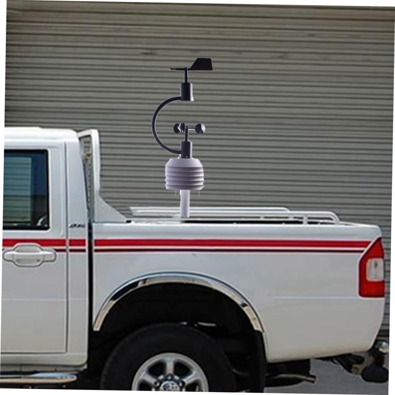 Gatuida Wind Anemometer Shell Durable Abs Wind Direction Indicator Housing