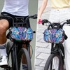 FAMJOALE Waterproof Bike Handlebar Bag, Large Capacity Bicycle Bags Cycling