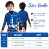 Zeraty Kids Swim Vest - Toddler Float Jacket with Removeable