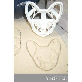 CHIHUAHUA SMALLEST DOG PUPPY TOY BREED MEXICO FONDANT BAKING TOOL COOKIE CUTTER USA PR635