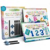 Reusable Grooved Handwriting Workbooks for Kids With Disappearing Ink:_Pattern Logic