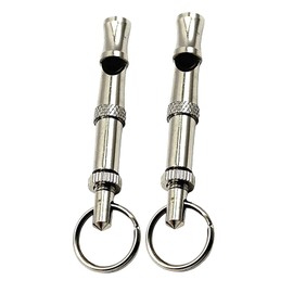 ZBJBinCH Dog Whistle to Stop Barking Neighbors Dog Training Tools High Pitch Dog Training Whistle Copper Core Dog Whistles for Recall and Pet Behavior Control (2 Pcs)
