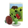 Eduplay 220034 Animal Trace Stamp Set of 12'' Nature Temple,