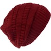 Harrys-Collection Women's Beanie Lined in 6 Colours, red