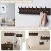 FATASTY Coat Rack Wall Mount - Wooden Wall Coat Rack