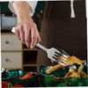 CIYODO Convenient Stainless Steel Grill Tongs Ergonomic Cooking Accessory for
