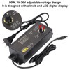 Power Adapter Adjustable Voltage Speed Regulation 90W 2.5A 3-36V LED