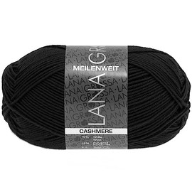 LANA GROSSA Meilenweit 50 g Cashmere | Classic Socks, Machine Washable | Hand Knitting Yarn Made of 70% Virgin Wool (Superwash), 25% Polyamide and 5% Cashmere | 50 g Wool for Knitting & Crocheting |