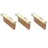 adorini Label Clips Metal - Gold Pack of 3