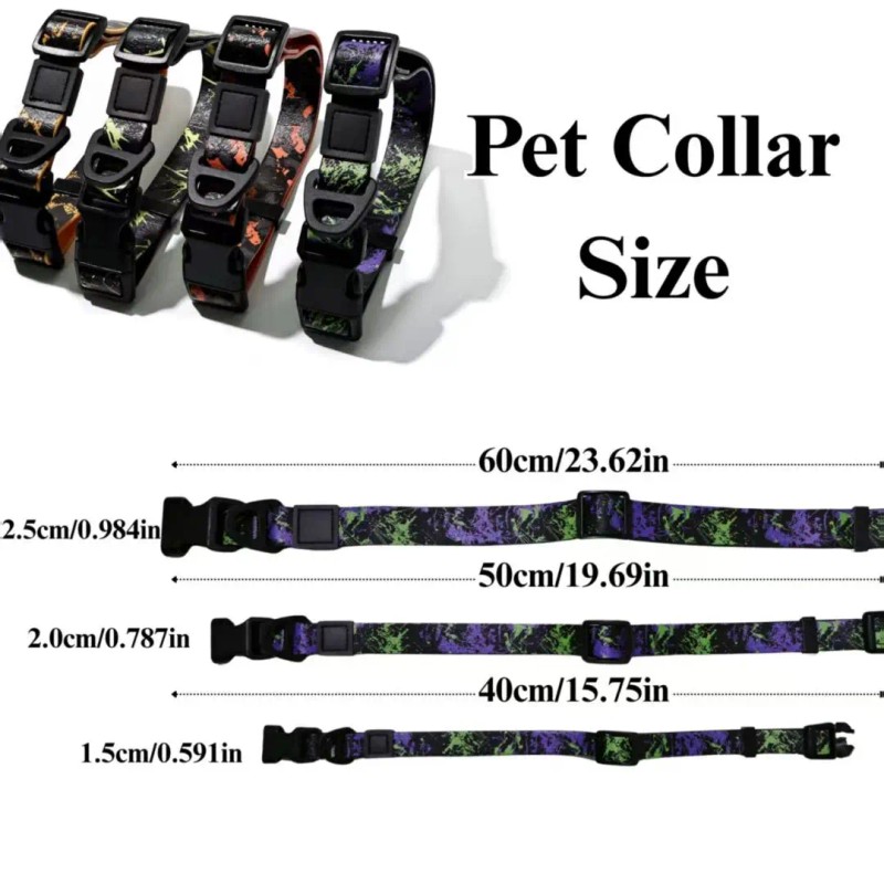 Waterproof Luxury Dog Collar and Leash Set, Heavy-Duty Luxury Pet