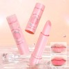 Mrettick 3 PCS Peach Lip Balm Color Changing Lipstick Set,