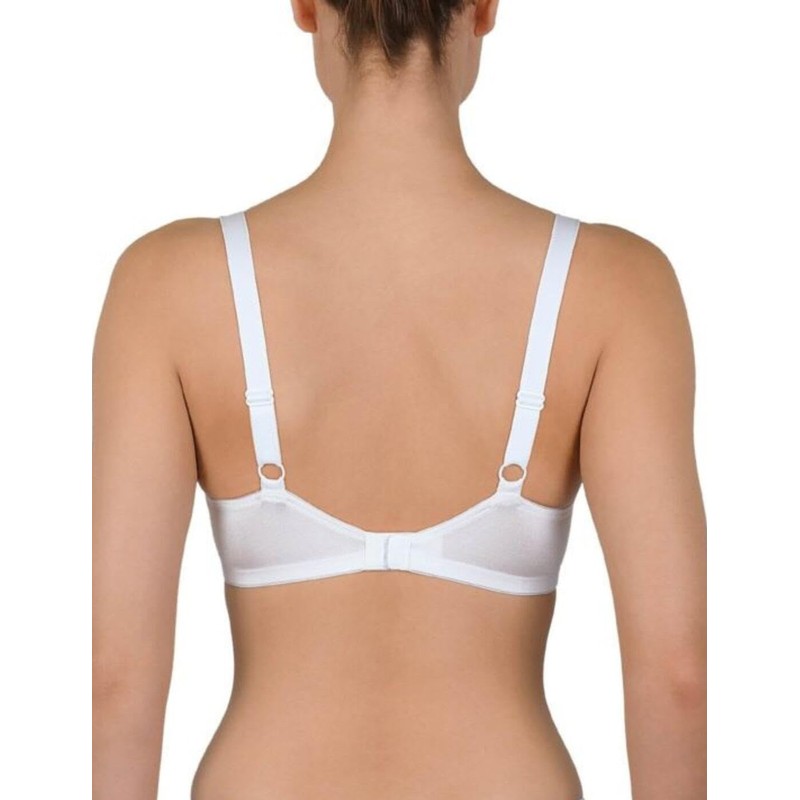 Naturana Women's Padded Soft Cup Bra, White, 40A