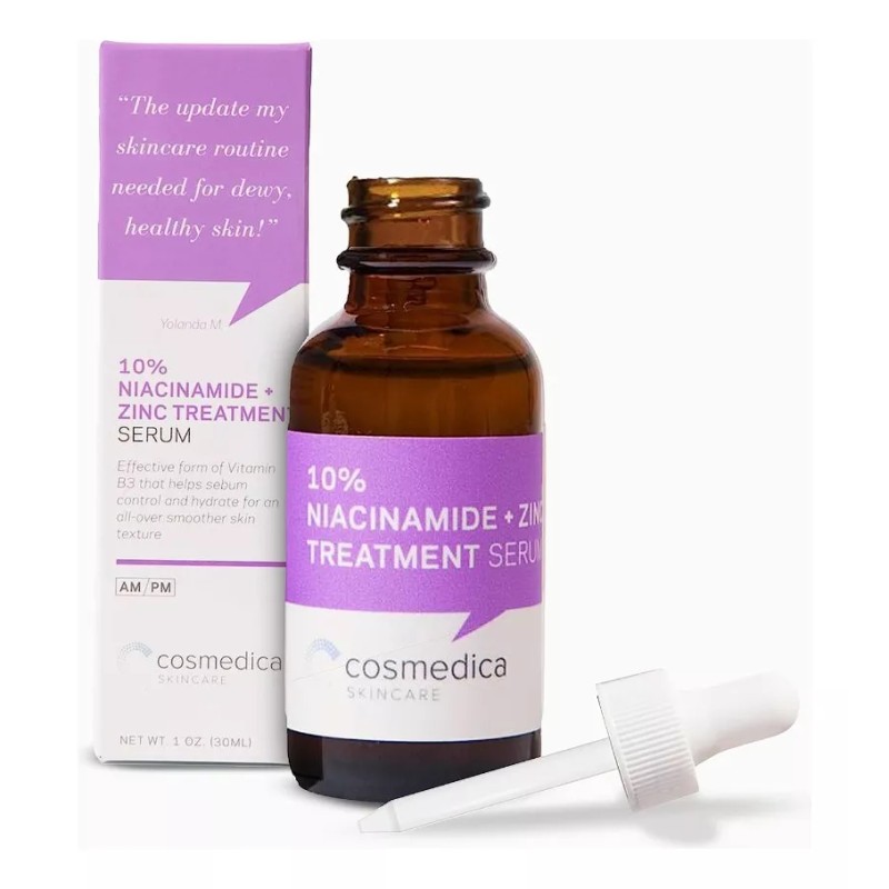 Cosmedica Skincare 10% Niacinimida + Zinc Y Ácido Hialurónic