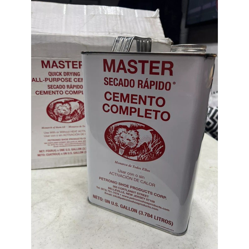Master Gallon Master Quick Drying All-Purpose Cement With Or Without