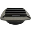 Black Exhaust Ventilation Plate for Your Enclosed Trailer Vent -