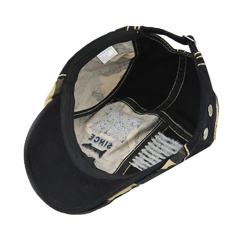BUZZxSELECTION CAP021 Men's Hunting Hat, Cap, Stylish, Cool, Camouflage, Logo