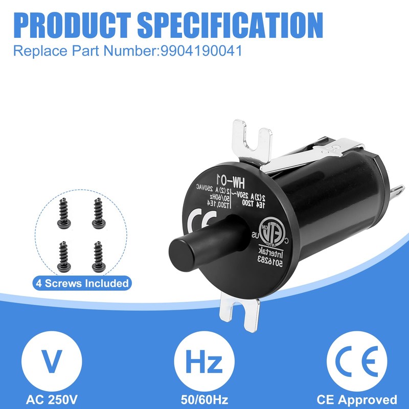 2 Pack Lid/Door Switch Replacement Kits, Masterbuilt Gravity Series 560/800/1050
