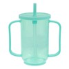 Enwye Adult Sippy Non Spill Cup for Elderly with Handles