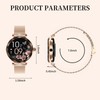 Welfiit Smart Watches for Women Android/iOS, IP68 Waterproof Fitness Tracker
