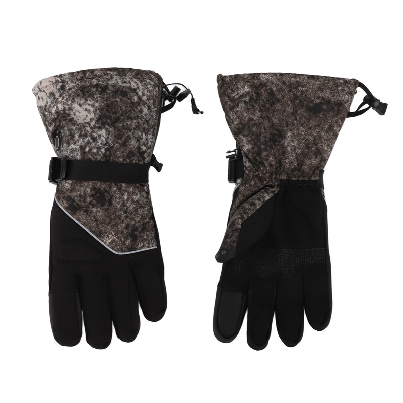 1Pair Heated Gloves DC Connection Battery Powered Touchscreen 3 Adjustable