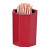 Fukui Craft 3-1474-2 Toothpick Holder, Octagonal Wood Grain Toothpick Holder,