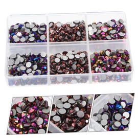 TEHAUX 1440pcs Rhinestones for Crafts Flatback Gems Rhinestones for DIY Decorations