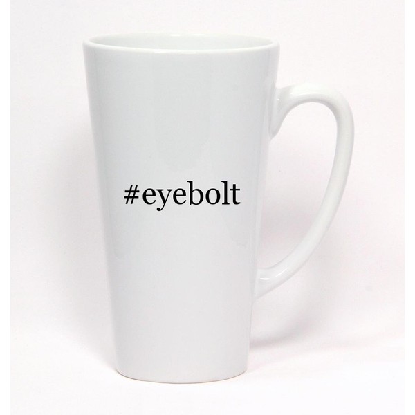 #eyebolt - Hashtag Ceramic Latte Mug 17oz